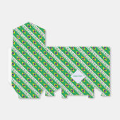 Brasilien Brasilianische Flagge gepflasterte grüne Geschenkschachtel (Ungefaltet)