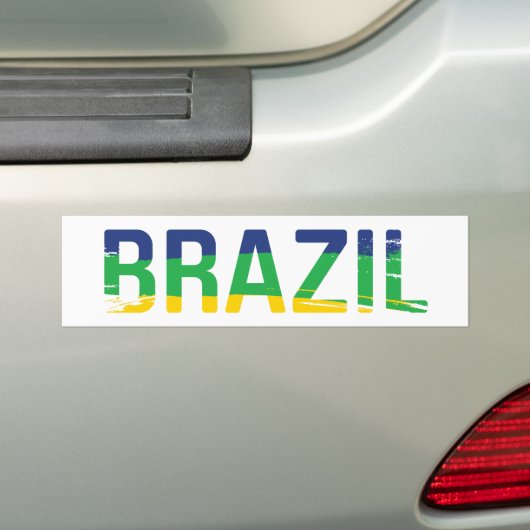 BRASILIEN - Brasilien Autoaufkleber (Auf Auto)