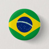 Brasilien Button (Vorderseite)