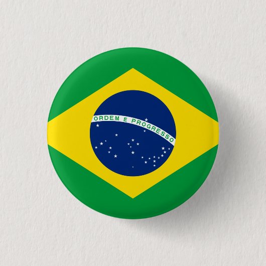 Brasilien Button (Vorderseite)
