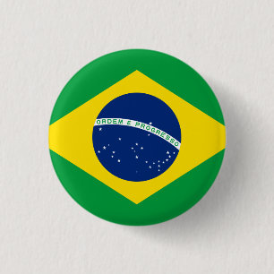 Brasilien Button