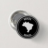 Brasilien Button (Vorne & Hinten)