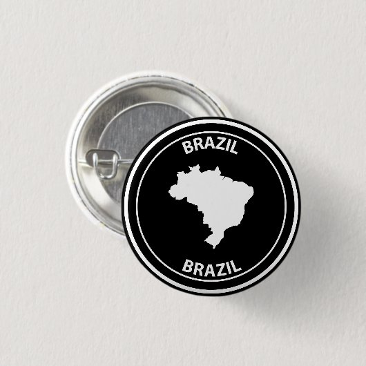 Brasilien Button (Vorne & Hinten)