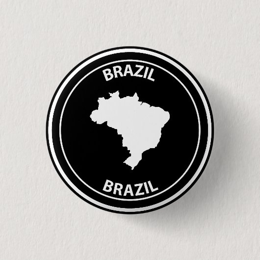 Brasilien Button (Vorderseite)