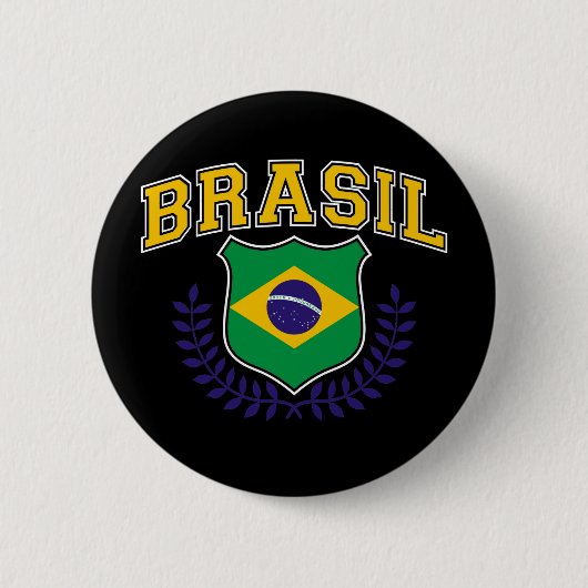 Brasilien Button (Vorderseite)