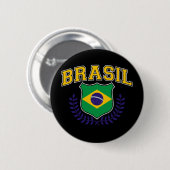 Brasilien Button (Vorne & Hinten)