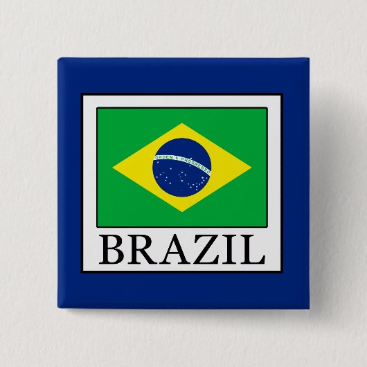 Brasilien Button (Vorderseite)