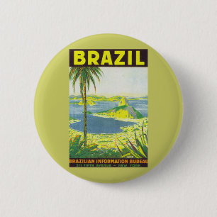 Brasilien Button