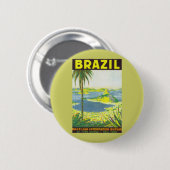 Brasilien Button (Vorne & Hinten)