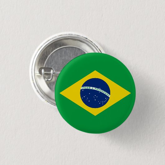 Brasilien Button (Vorne & Hinten)