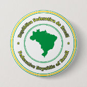 Brasilien Button (Vorderseite)