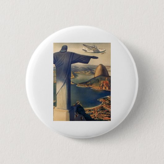 Brasilien Button (Vorderseite)