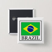 Brasilien Button (Vorne & Hinten)
