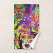 Brasilien Carnival Badhandtuch Set (Handtuch)