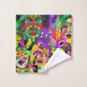 Brasilien Carnival Badhandtuch Set (Waschlappen)