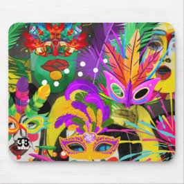 Brasilien Carnival Mousepad