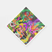 Brasilien Carnival Serviette (Ecke)