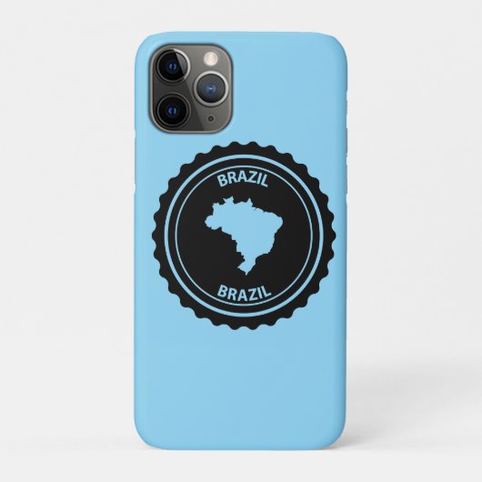 Brasilien Case-Mate iPhone Hülle (Rückseite)