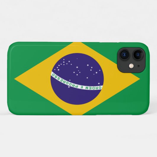 Brasilien Case-Mate iPhone Hülle (Rückseite (Horizontal))