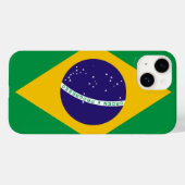Brasilien Case-Mate iPhone Hülle (Rückseite (Horizontal))