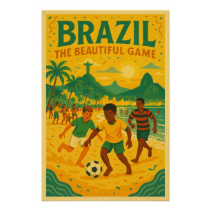 Brasilien - Das schöne Spiel Poster