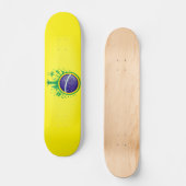 Brasilien Design Skateboard (Vorderseite)