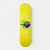 Brasilien Design Skateboard (Vorne)