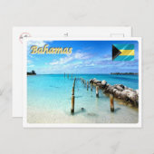 Brasilien - Die Bahamas - Jaws Beach - Postkarte (Vorne/Hinten)