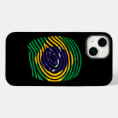 Brasilien DNA Case-Mate iPhone Hülle (Rückseite (Horizontal))