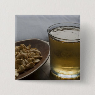 Brasilien. Ein Glas erfrischende Guarana-Energie Button