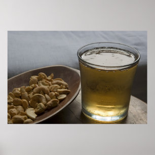 Brasilien. Ein Glas erfrischende Guarana-Energie Poster