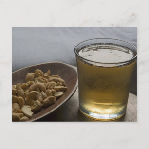 Brasilien. Ein Glas erfrischende Guarana-Energie Postkarte