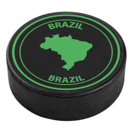 Brasilien Eishockey Puck