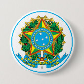 Brasilien-Emblem Button (Vorderseite)
