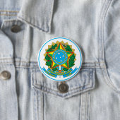Brasilien-Emblem Button (Beispiel)