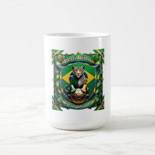 Brasilien Ewiger Jaguar Aufstieg, Brasilianisches Kaffeetasse