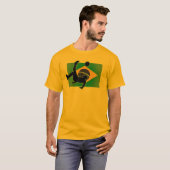 Brasilien Fahrradkick T-Shirt (Vorne ganz)