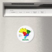Brasilien. Farbbereiche Magnet (In Situ (Geschirrspüler))