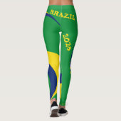 Brasilien farbige Leggings (Rückseite)