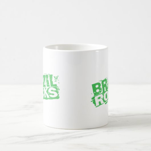 Brasilien-Felsen Kaffeetasse (Mittel)