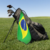 Brasilien Flag Golf Handtuch (Gras)