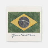 Brasilien Flag Party Napkins Serviette (Vorderseite)