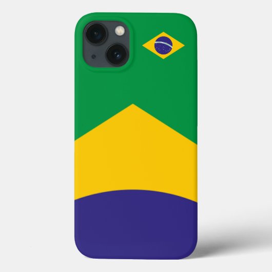 Brasilien Flag Theme Case-Mate iPhone Hülle (Rückseite)