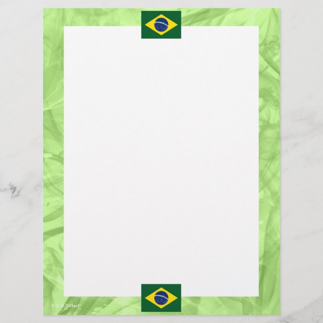 Brasilien-Flagge (Vorderseite)
