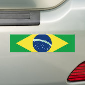 Brasilien-Flagge Autoaufkleber (Auf Auto)