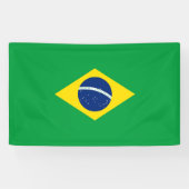 Brasilien-Flagge Banner (Horizontal)