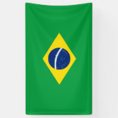 Brasilien-Flagge Banner (Vertikal)