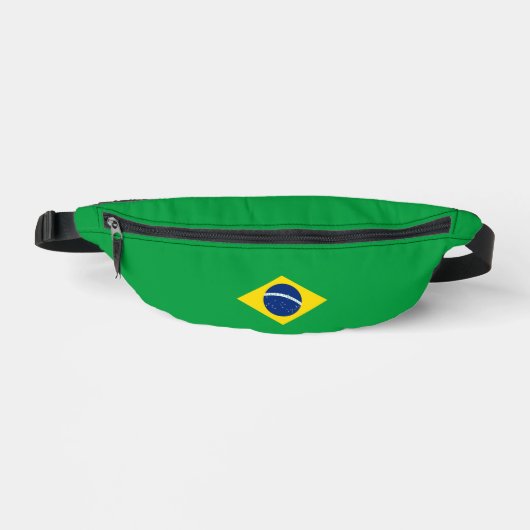Brasilien-Flagge Bauchtasche (Vorderseite)