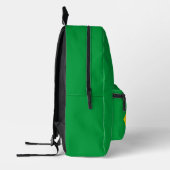 Brasilien-Flagge Bedruckter Rucksack (Links)