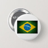 Brasilien-Flagge Button (Vorne & Hinten)